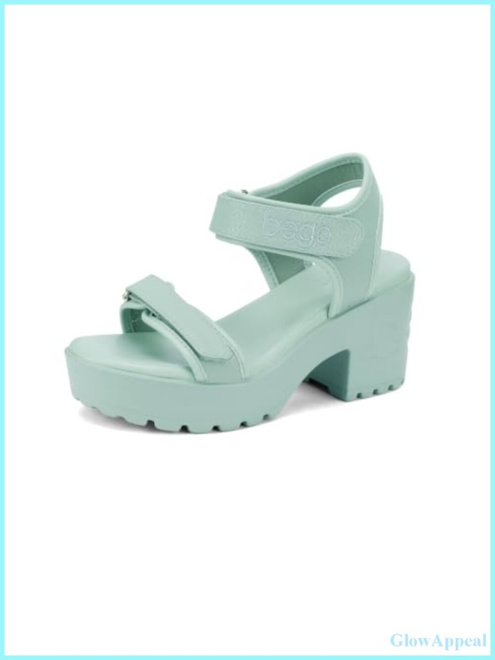 Platform Sandals Open Toe Lug Sole Heeled Sandals for Women